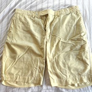 Pastel yellow POLO shorts size 34